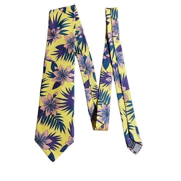 Christian Dior Monsieur Floral Silk Tie - Picture 5 of 7